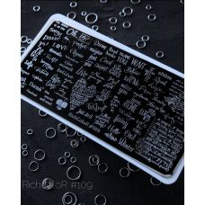 Пластина для стемпінгу RichColor №109