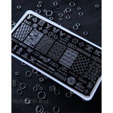 Płytka do stempli RichColor nr 114