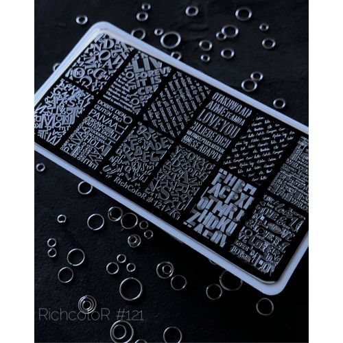 Stamping plate RichColor No. 121