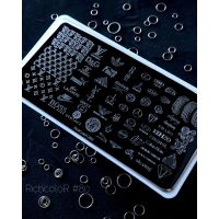 Пластина для стемпінгу RichColor №80