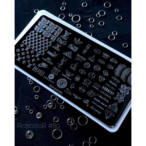 Пластина для стемпінгу RichColor R-80