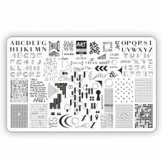 Пластина для стемпинга Vakula/Вакула  03