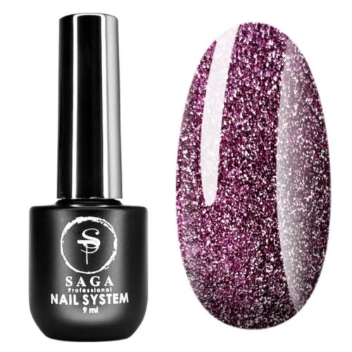 Гель-лак світловідбивний Saga Fiery №04, 8мл