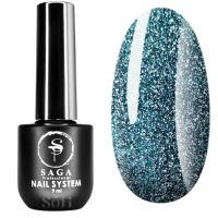 Гель-лак світловідбивний Saga Fiery №08, 8мл