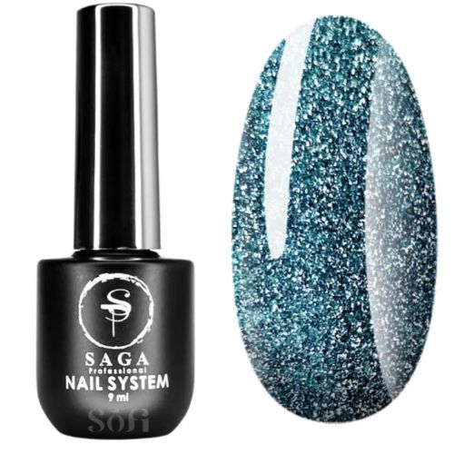 Гель-лак світловідбивний Saga Fiery №08, 8мл