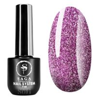 Гель-лак світловідбивний Saga Fiery №10, 8мл