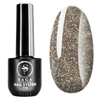 Гель-лак світловідбивний Saga Fiery №15, 8мл