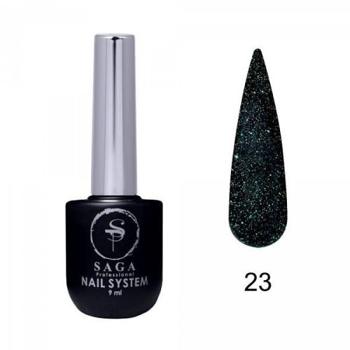 Гель-лак світловідбивний Saga Fiery №23, 8мл