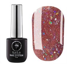 Гель-лак світловідбивний Saga Fiery №34, 8мл