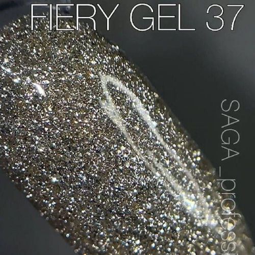 Гель-лак світловідбивний Saga Fiery №37, 8мл