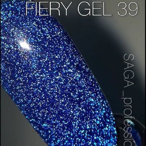 Гель-лак світловідбивний Saga Fiery №39, 8мл