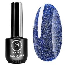 Гель-лак світловідбивний Saga Fiery №11, 8мл