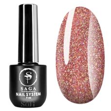Гель-лак світловідбивний Saga Fiery №14, 8мл