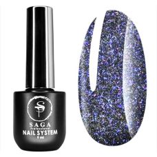 Гель-лак світловідбивний Saga Fiery №18, 8мл