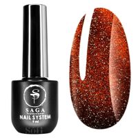 Гель-лак світловідбивний Saga Fiery №22, 8мл