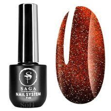 Гель-лак світловідбивний Saga Fiery №22, 8мл