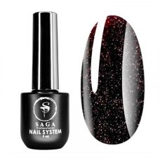 Reflective gel polish Saga Fiery №24, 8 ml