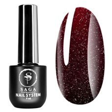 Reflective gel polish Saga Fiery №25, 8 ml