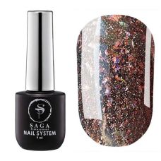 Reflective gel polish Saga Fiery №33, 8 ml
