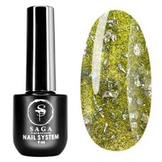 Reflective gel polish Saga Fiery №35, 8 ml