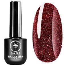 Reflective gel polish Saga Fiery №40, 8 ml