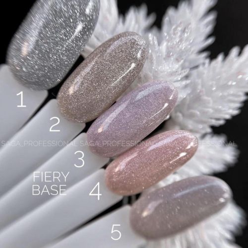 Saga Fiery Base (світловідбиваюча) №01, 8 мл
