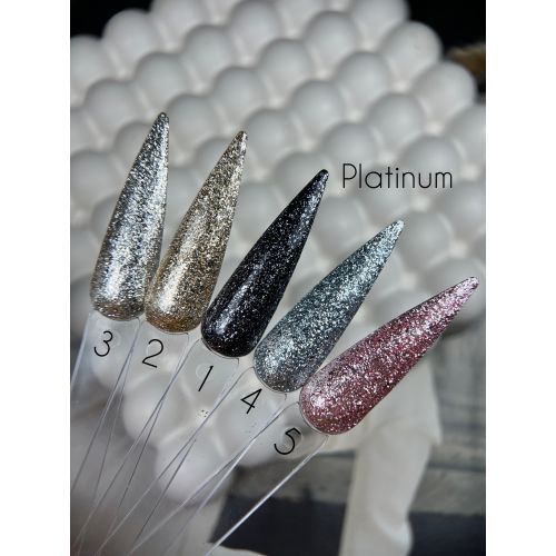 Гель-фарба Saga Platinum gel №04 (срібло), 5 мл