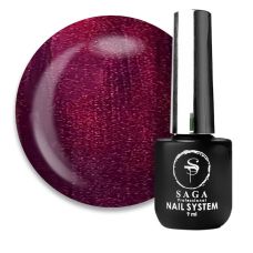 SAGA Гель лак GLOW CAT №01, 9мл