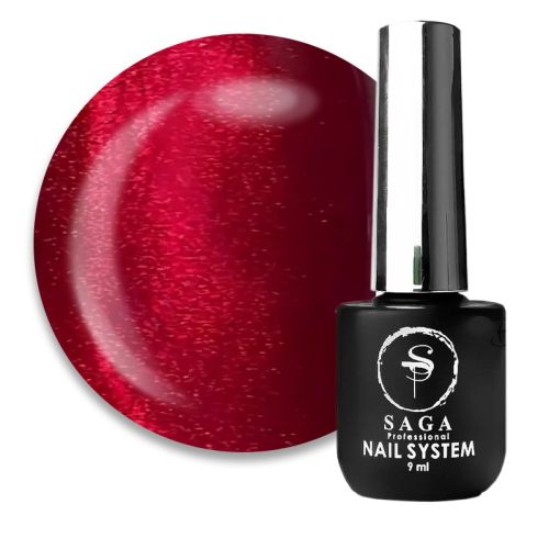 SAGA Гель лак GLOW CAT №02, 9мл