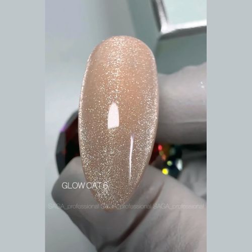 SAGA Гель лак GLOW CAT №06, 9мл