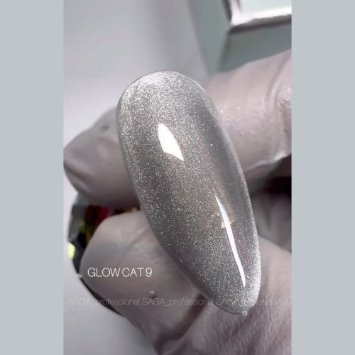SAGA Gel polish GLOW CAT №09, 9 ml