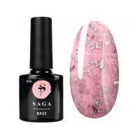 База з поталлю Saga Professional Leaf Base 03, рожева 8 мл