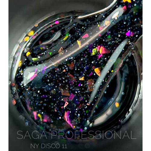 Saga гель-лак NY DISCO №11, 9мл
