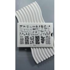 СТЕМПІНГ ПЛАСТИНА SAGA №02"Graffiti"