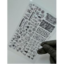 PŁYTKA DO STEMPLI SAGA nr 14 Zima