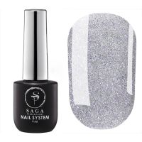 Top for gel polish Saga professional Crush Top 001, 9 ml