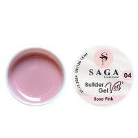 Гель Saga Builder Gel Veil №04, 15 мл