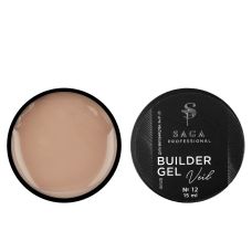 Гель Saga Builder Gel Veil №12, 15 мл