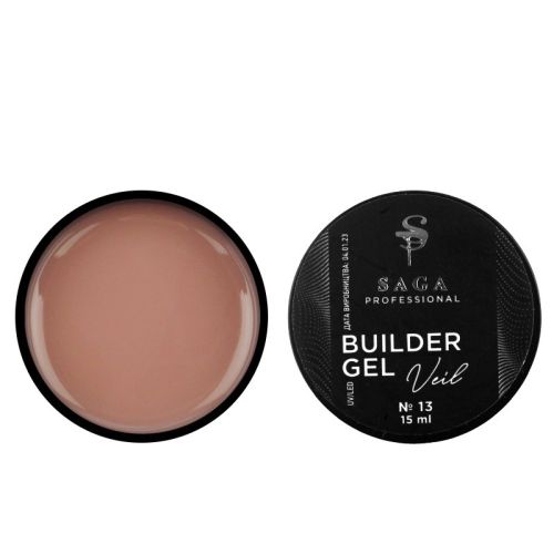 Гель Saga Builder Gel Veil №13, 15 мл