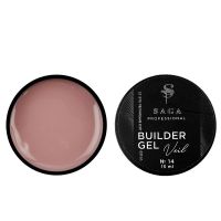Гель Saga Builder Gel Veil №14, 15 мл