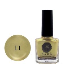 Лак для стемпінгу Saga золото, 8 мл