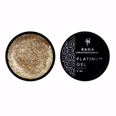Гель-фарба Saga Platinum gel №02 (золото), 5 мл