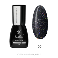 Siller Shine Holografic Top No Wipe №1, 8мл
