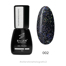Siller Shine Holografic Top No Wipe №2, 8мл