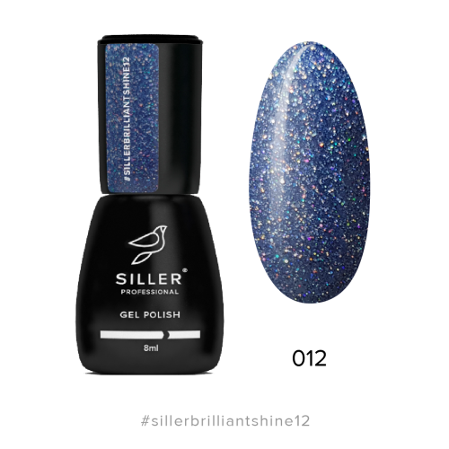  Гель-лак Siller Brilliant Shine № 12, 8 мл