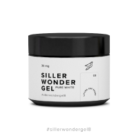 Гель Siller Wonder Gel № 008 белее белого, 30 мл