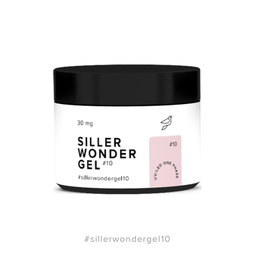 Гель Siller Wonder Gel № 010 розовое облако, 30 мл