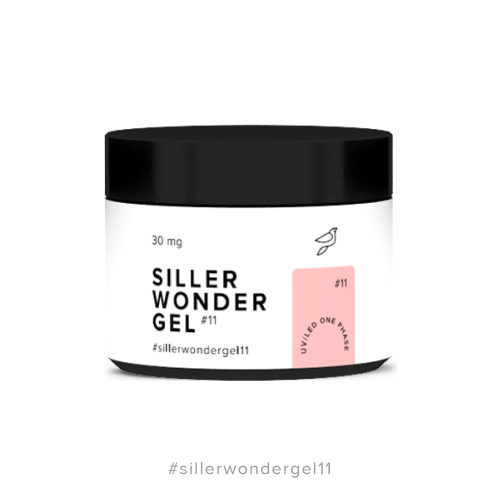 Гель Siller Wonder Gel № 011 світлий персиково-рожевий, 30 мл
