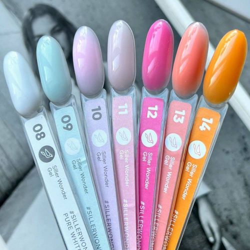 Гель Siller Wonder Gel № 011 світлий персиково-рожевий, 30 мл