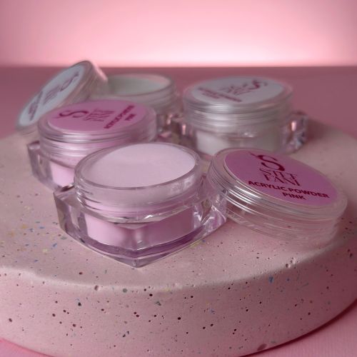 Acrylic Powder Steffani Clear, Pink, White Charakterystyka: Acrylic Powder Steffani to uniwersalny materiał do wzmacniania paznokci i tworzenia zdobień 3D. Puder wyróżnia się dużą trwałością, elastycznością i komfortem użytkowania. Idealnie nadaje się do 